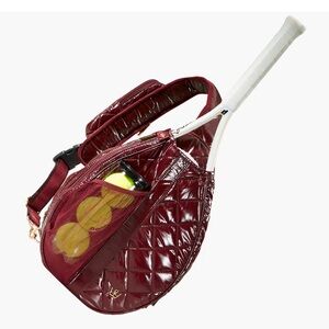 Oliver Thomas Maxed Out Tennis Sling Bordeaux NWT
